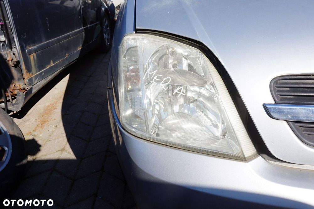 MASKA ZDERZAK BŁOTNIKI LAMPY MERIVA A Z157  OPEL 2003-2005 SREBRNY PRZÓD KOMPLETNY - 21