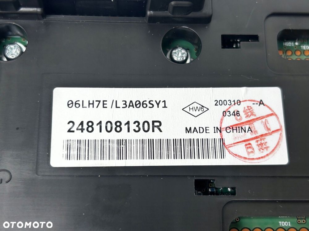 licznik / zegary / prędkościomierz trafic iv nv300 248108130r - 9