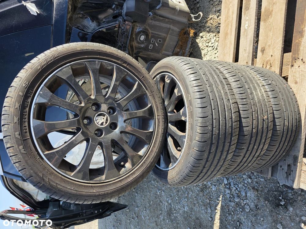 KOŁA FELGI ALUFELGI 5X100 205 45 R16 ET43 SKODA VW SEAT AUDI VAG - 1