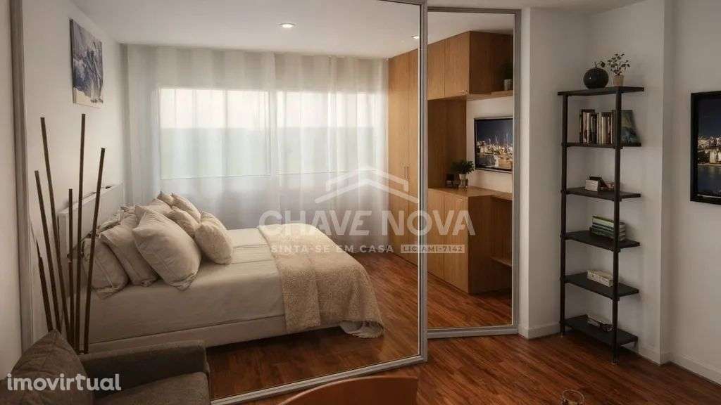 T1 Mobilado em Santo Tirso - Grande imagem: 2/4