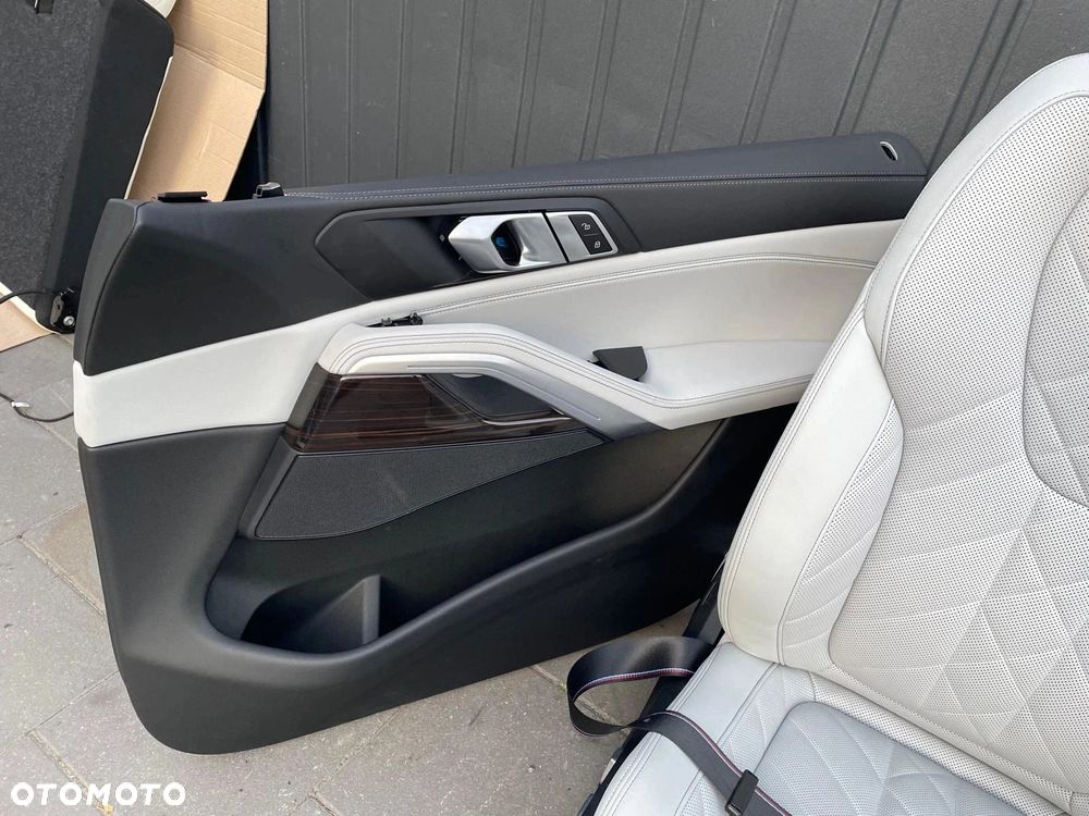 FOTELE TAPICERKA BOCZKI KANAPA TUNEL BMW X6 G06 SENSAFIN SILVERSTONE GRZANE - 6