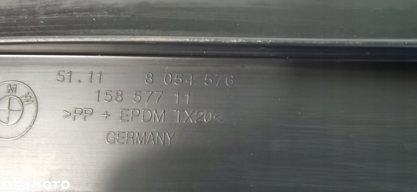 BMW 4 F32 13-20 NAKŁADKA PODSTAWA TABLICY PRZÓD - 3