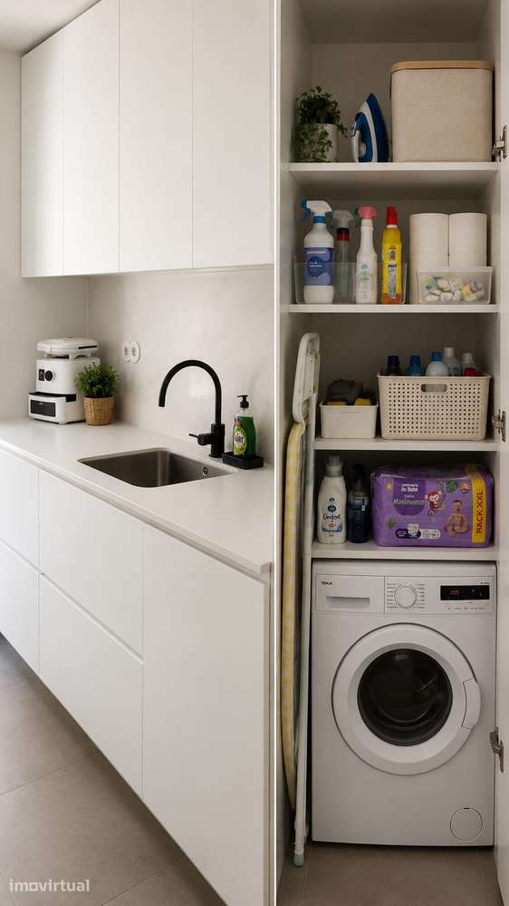 Apartamento T3 em Viseu com varanda e cozinha equipada - Grande imagem: 5/16
