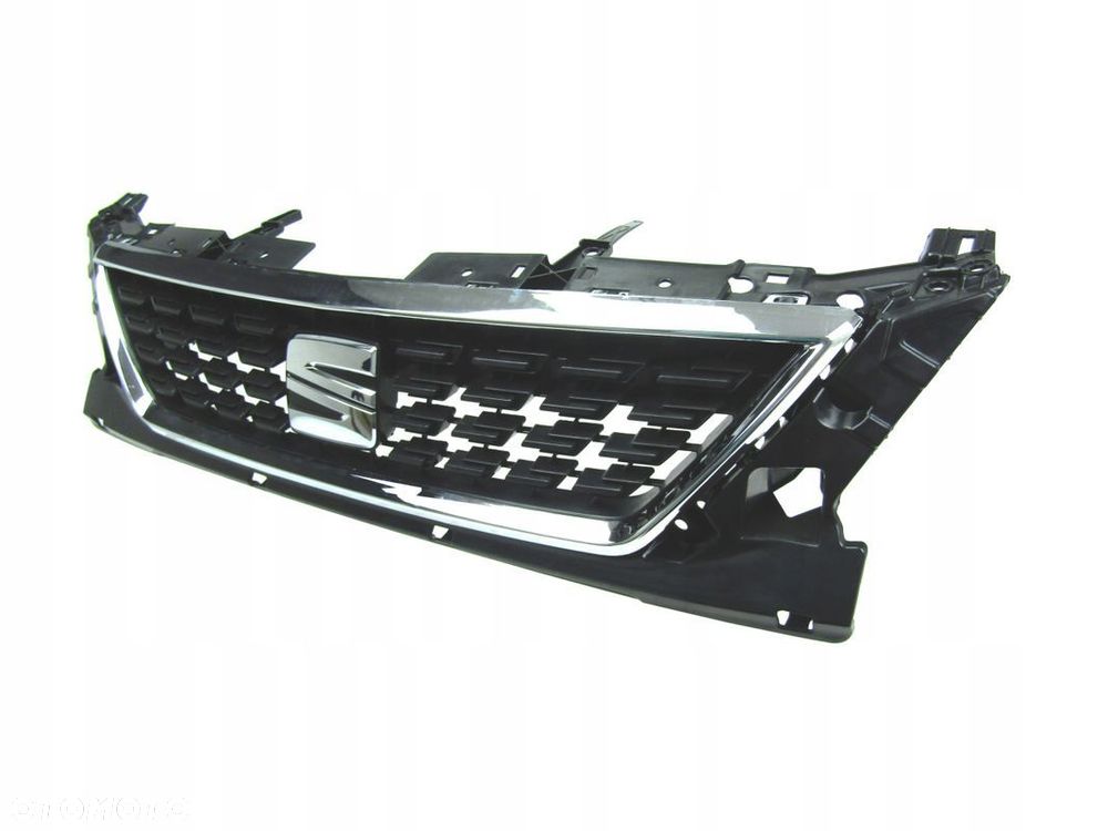 Atrapa chłodnicy / Grill chrom Seat Leon 17 - 20 + chrom + emblemat - 1