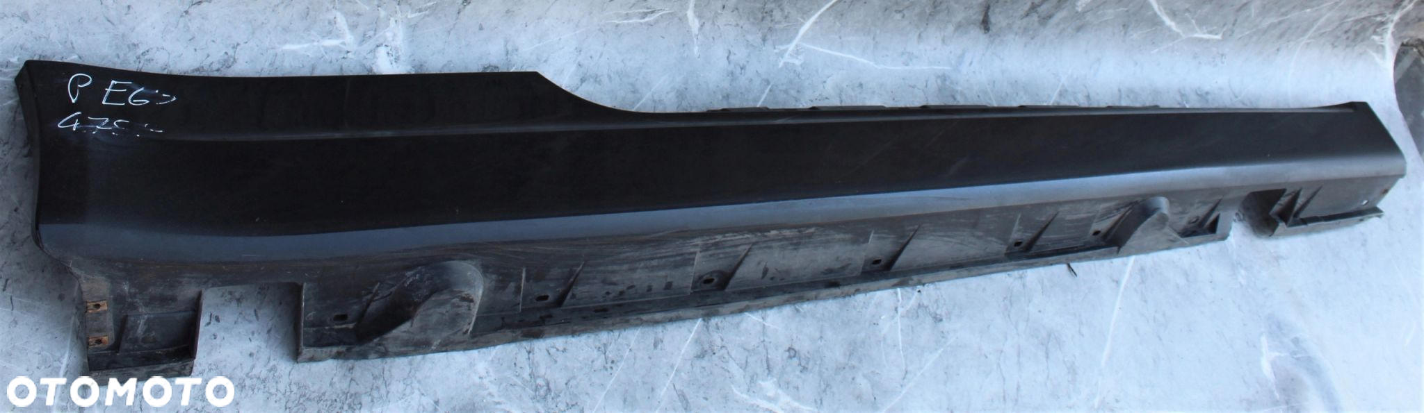 LISTWA PROGOWA PRAWA BMW E63 475 BLACK SAPHIRE - 2