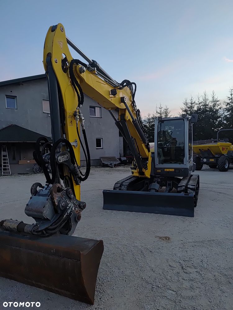 Wacker Neuson Koparka gąsienicowa KLIMA  3xramie łamane Wacker Neuson Et 90 KLIMA Deutz hydrozłącze hydrauliczne Liebherr SW33 LIKUFIX SWA33 + pilot auto hydrauliki 3 x łyżki org Liebherr 9 ton ET90 gumowe gasiennice 1 wł Cat 308 Jcb Yanmar atlas TEREX Liebherr złącze - 8