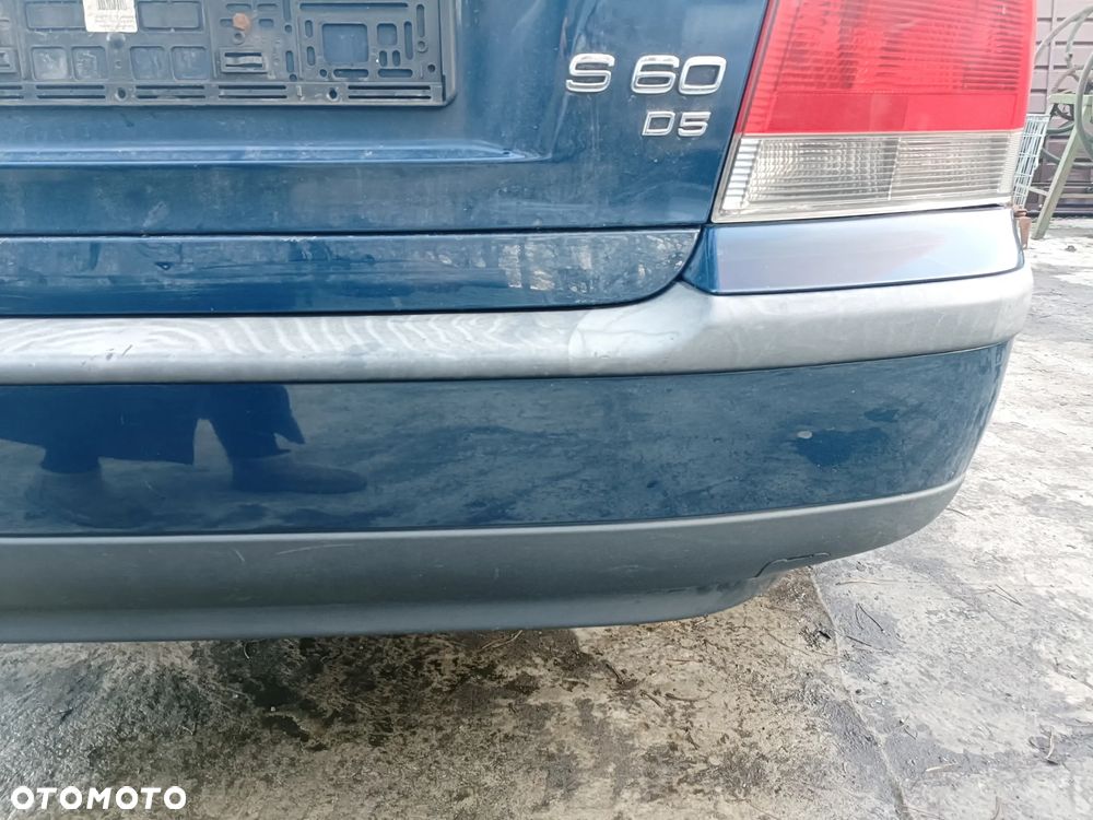 VOLVO S60 I 00-10 2002 r. SEDAN 604-26 ZDERZAK TYŁ TYLNY * - 5