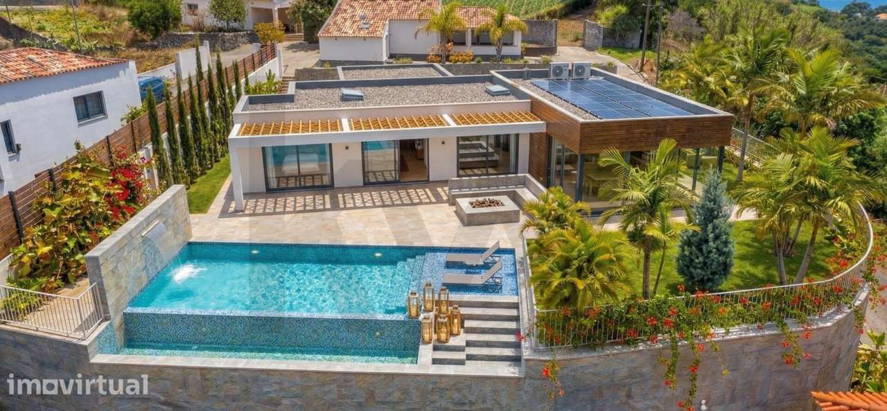 Moradia de luxo unifamiliar T3 com vista e piscina infinita - Grande imagem: 5/30