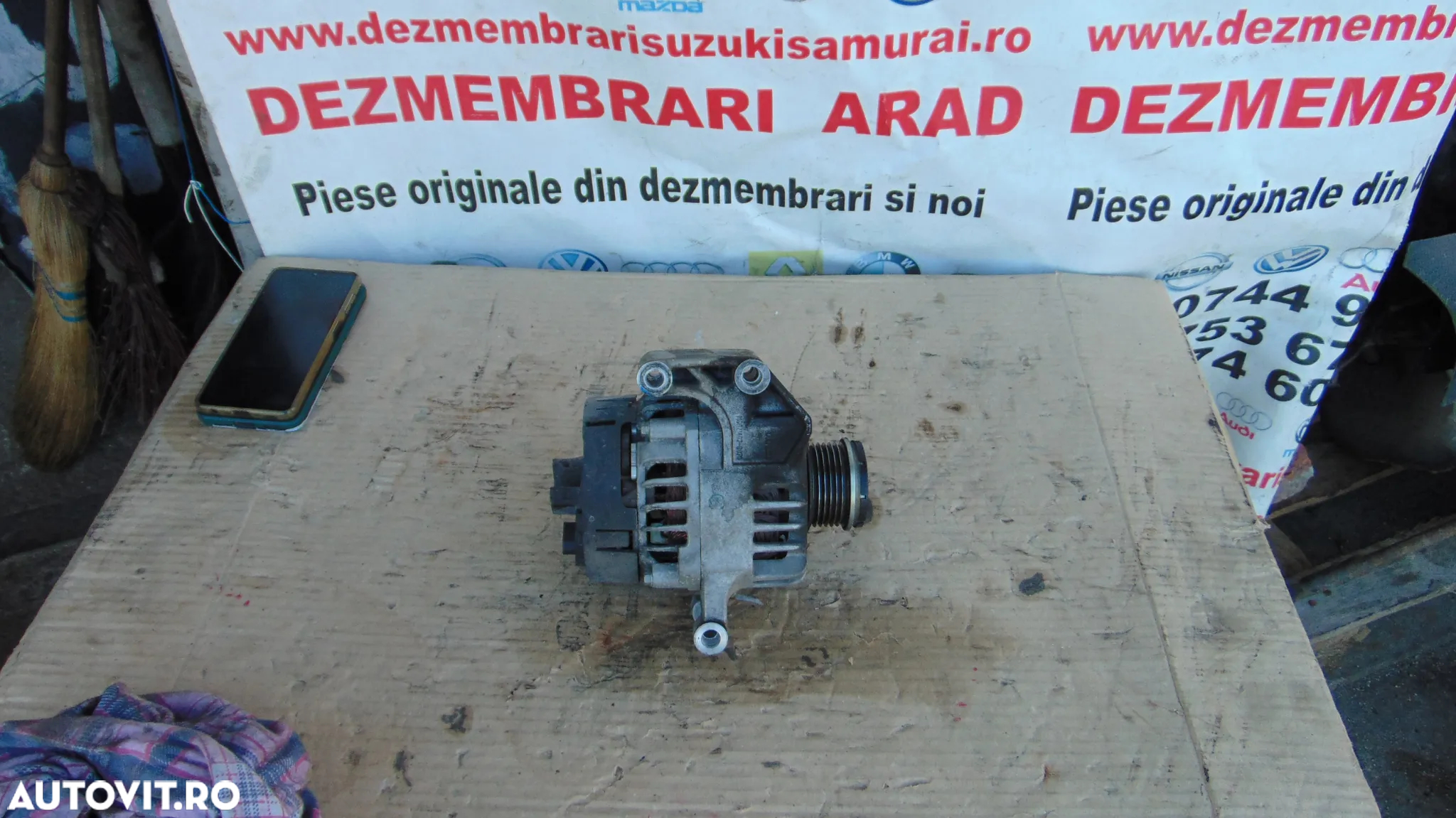 Alternator Fiat 1.3 Panda tipo 500 500c 500x 500l punto evo doblo lancia ypsilon alfa romeo 1.3 ope - 7