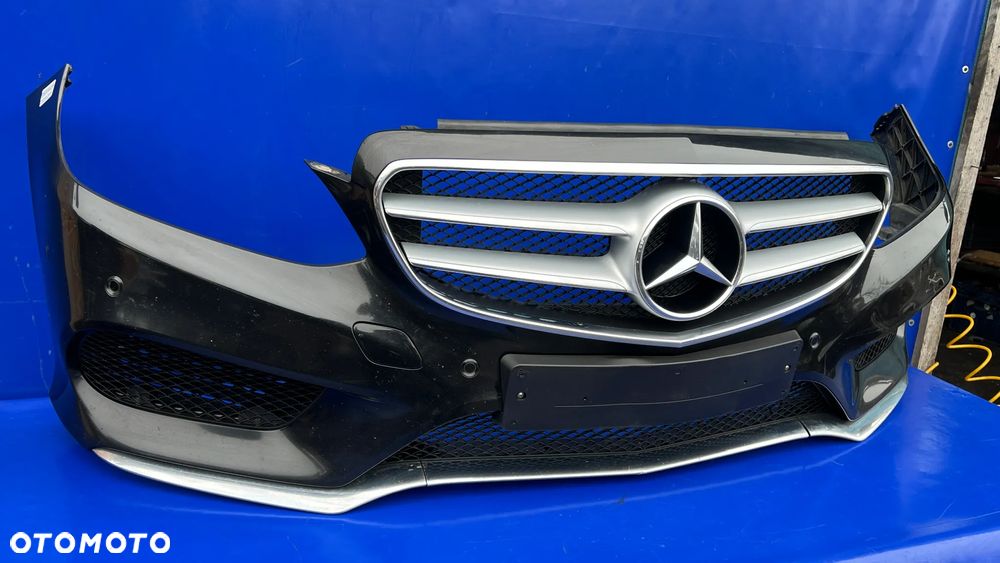 Zderzak AMG przód przedni kompletny PDC OE Mercedes W212 Lift kolor C197 - 7