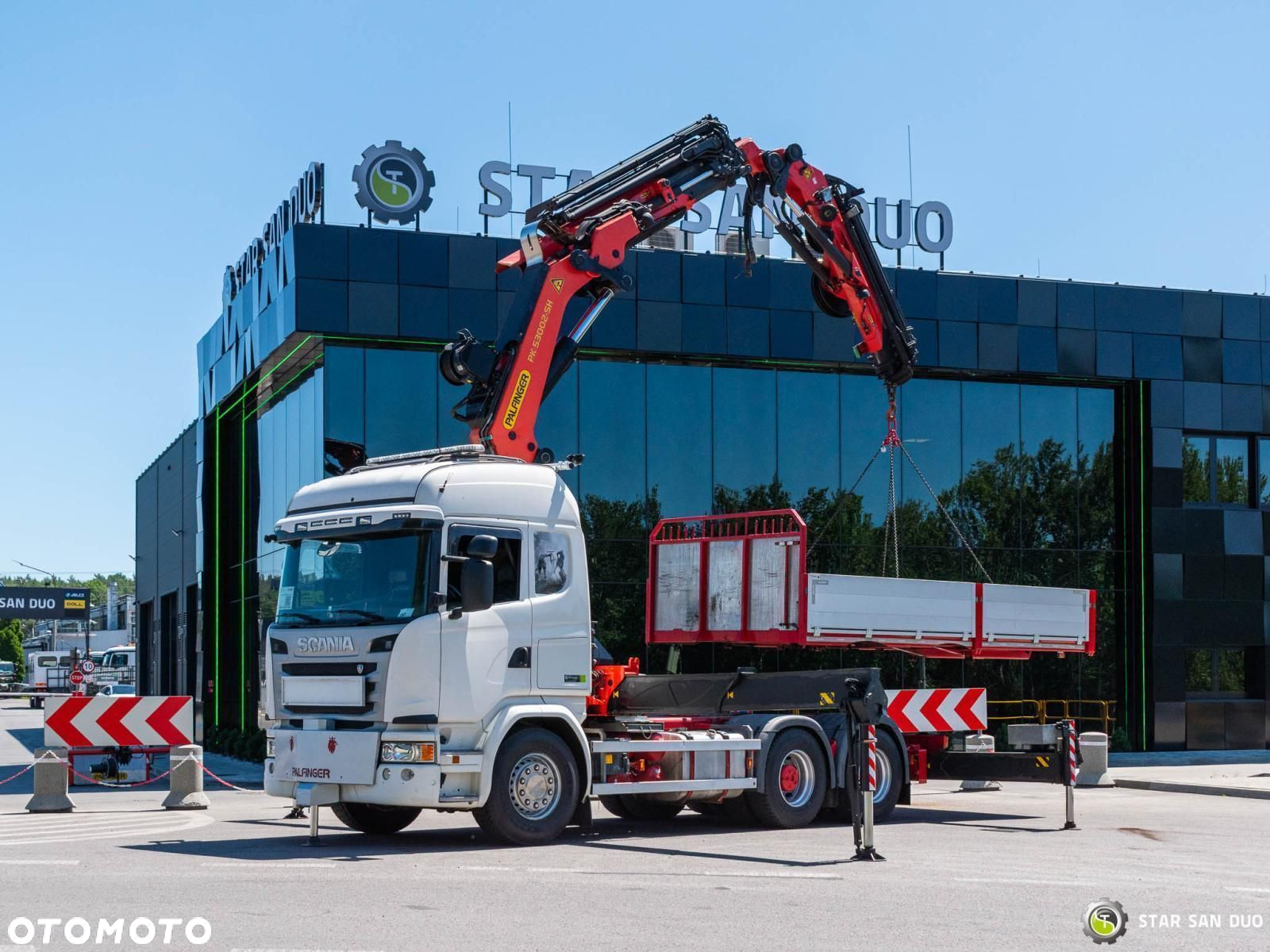 Scania G490 6x2 PalfingerPK 53002 SH Fly Jib Kosz Siodło - 4