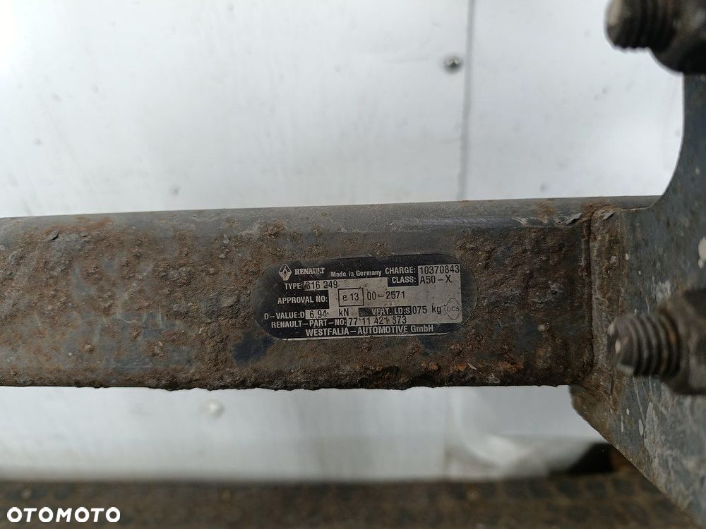 HAK HOLOWNICZY RENAULT CLIO III 316249  7711421873 WESTFALIA HATCHBACK - 8