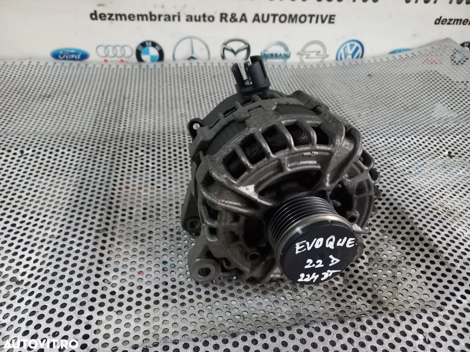 Alternator Land Rover Range Rover Evoque Freelander 2.2 Diesel Motor 224DT Cod EJ32--AC - Dezmembra - 3