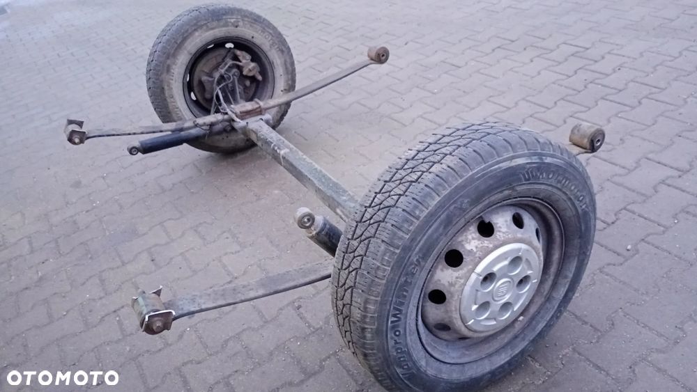 F.V OŚ TYLNA BELKA KOMPLETNA 16CALI  FIAT DUCATO 3.0 BOXER JUMPER III Resory - 4