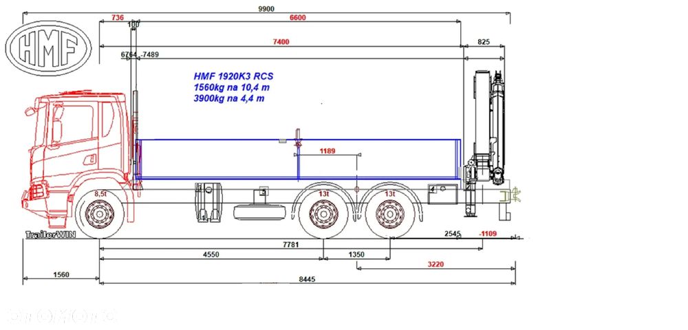 Scania P 460 B6x4HA - 2
