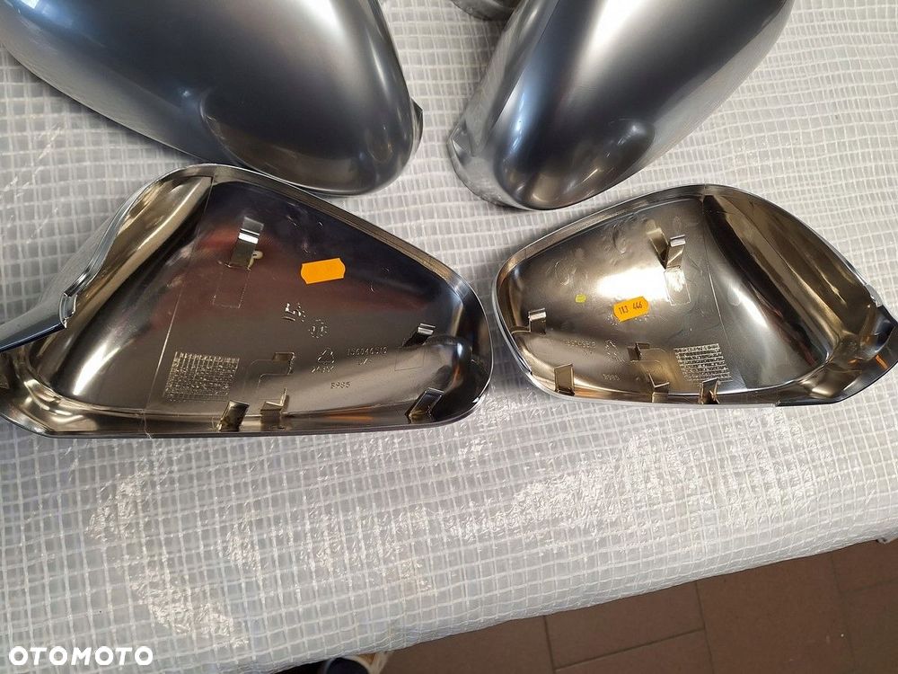 nakladka obudowa lusterka kpl. pl alfa romeo giulietta alfa mito alfa 159 2010-2020 chrom satyna orginal - 7