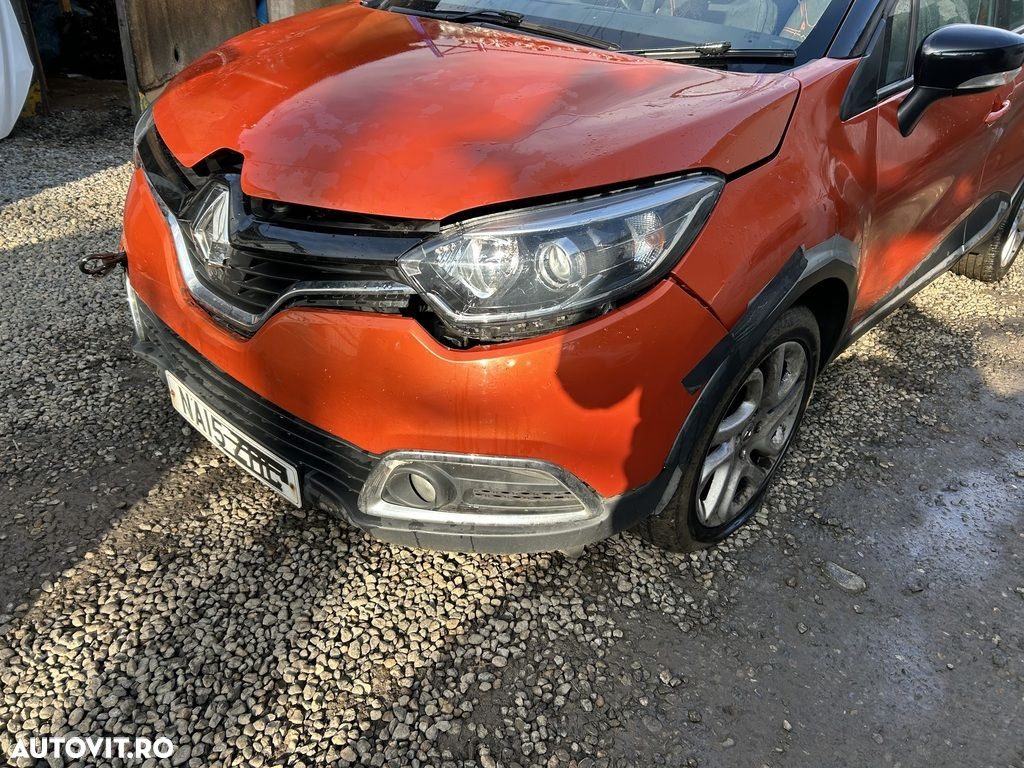 Bara fata Renault Captur 2013 - 2017 PORTOCALIU (1202) model fara spalatoare far - 2