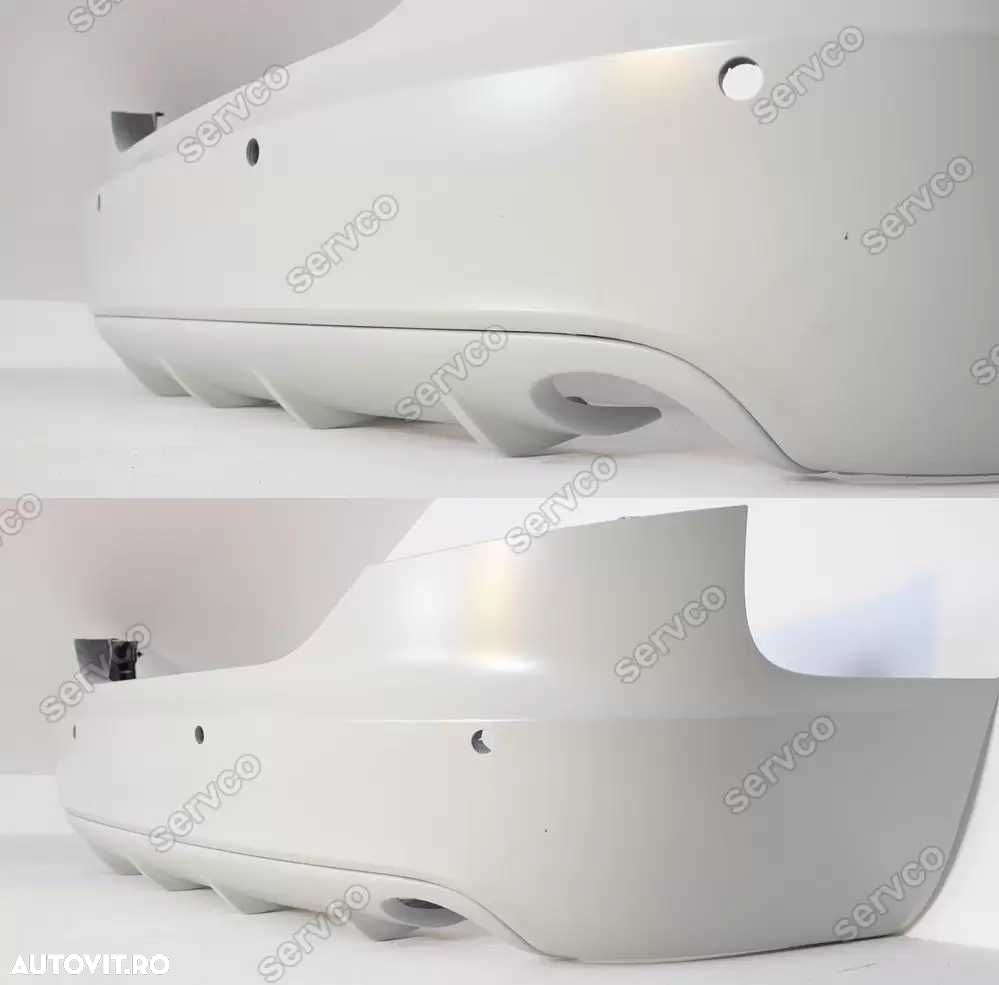 Prelungire spoiler tuning sport bara spate Audi A6 C6 4F Sedan S line RS6 S6 2004-2008 ver1 - 5