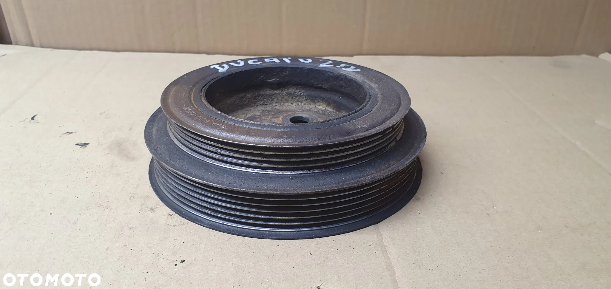 Koło pasowe wału Fiat Ducato III 2.2 JTD 6C1Q-6B319-AD - 2
