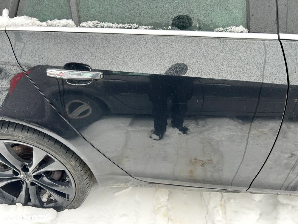 DRZWI LEWE PRAWE SREBNE, CZARNE TYŁ OPEL INSIGNIA A - 11