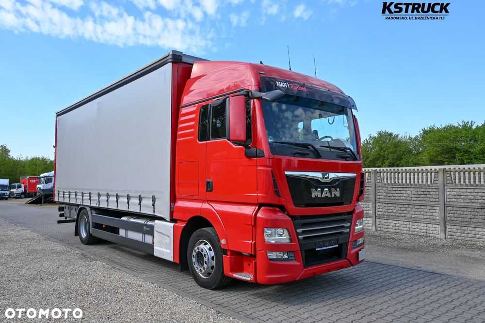 MAN TGX 18.430 XLX firana 7,40 - 3