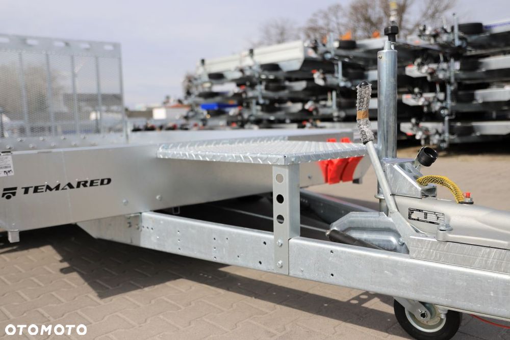 TEMARED /MARTZ BUILDER 3 4018/3 S 3,5T ,Koła 195R13C 400x180x30 do przewozu sprzętu budowlanego, TRAP, DMC 3500kg, 3 osie, - 9