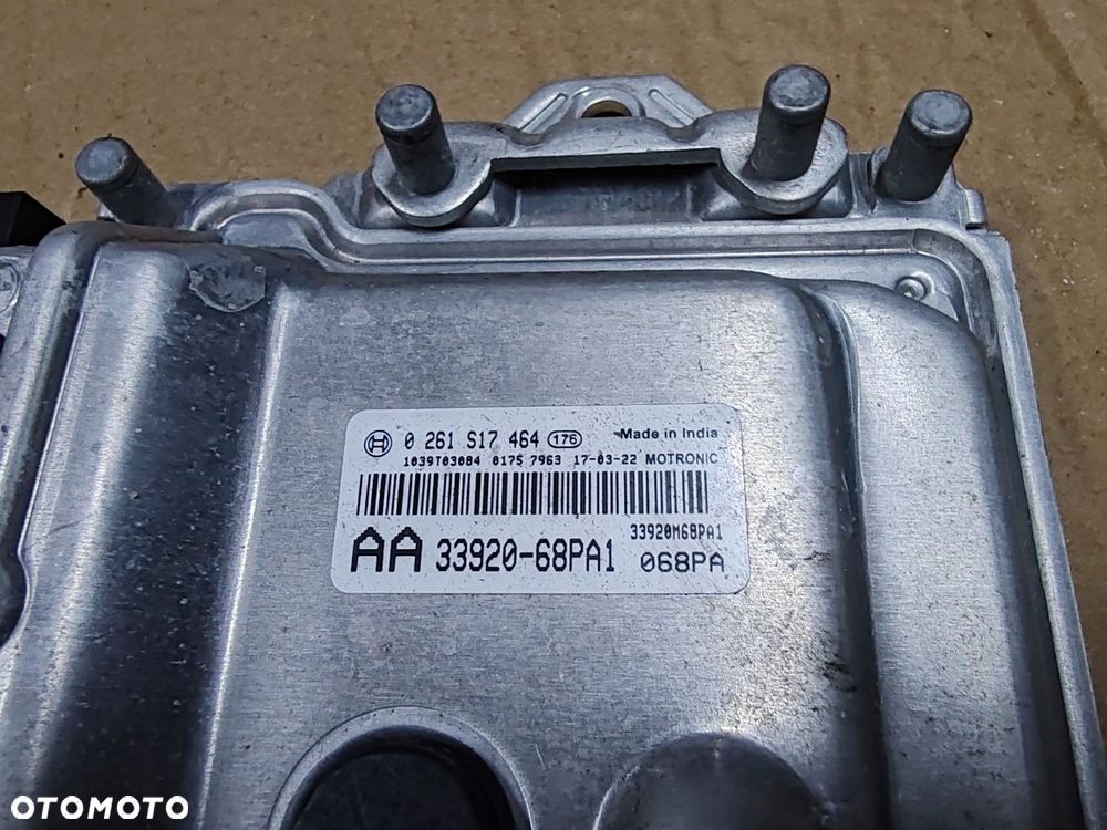 Komputer sterownik silnika 33920-68pa1 1.2 SUZUKI BALENO II 15- - 2