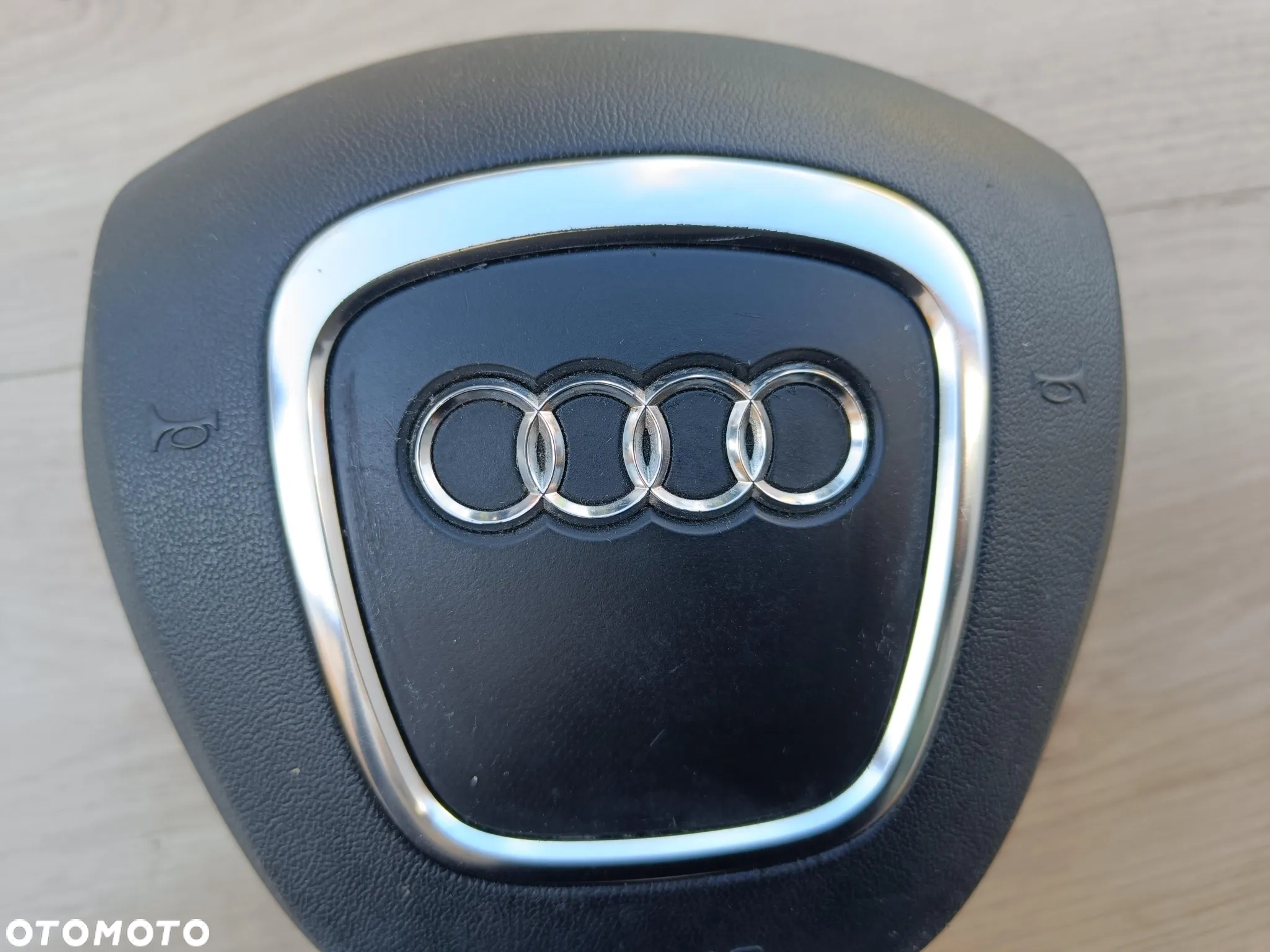 AUDI A8 D3 LIFT PODUSZKA KIEROWNICY KIEROWCY SOUL CZARNA 4E0880201BM - 4
