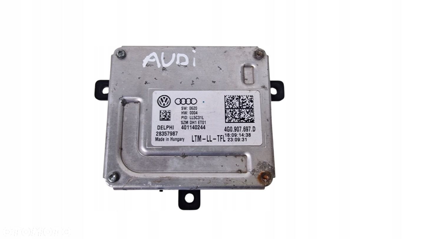 VW AUDI PRZETWORNICA MODUŁ LED ORG. 4G0907697D - 1