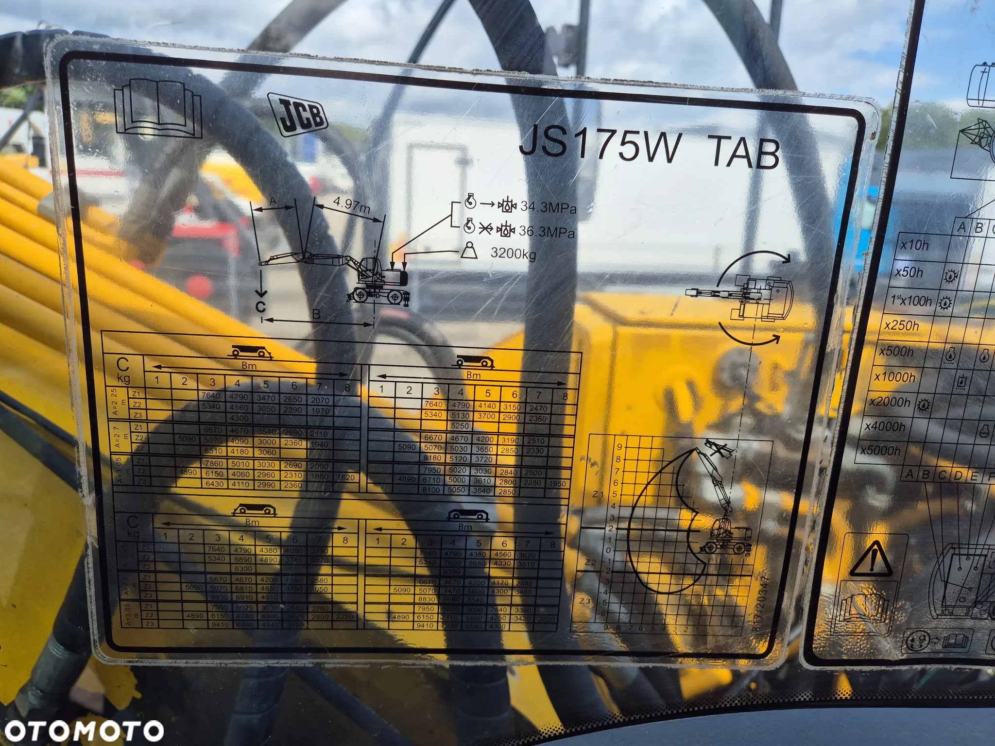 JCB JS175 W / 1 WŁ / W PEŁNI SPRAWNA / KABINA / ODNOWIONA / SERWISOWANA / 4X4 / SILNIK ISUZU / 2 ŁYZKI W ZESTAWIE! - 31