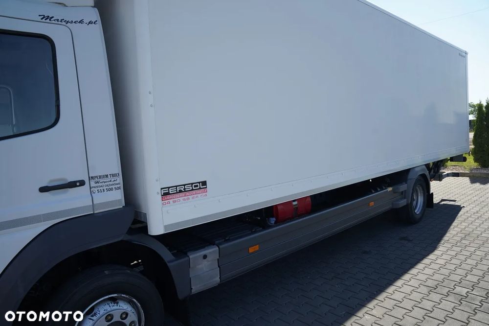 Mercedes-Benz ATEGO 1221 / 4X2 / KONTENER / WINDA DHOLLANDIA - 1 500KG / AUTOMAT / EURO 6 - 13