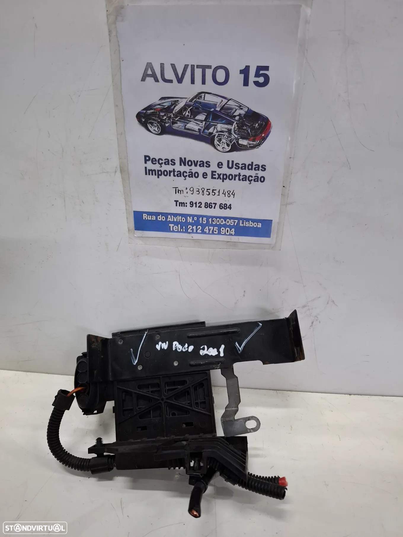 Caixa de fusíveis da bateria VW Polo 2001 - 3