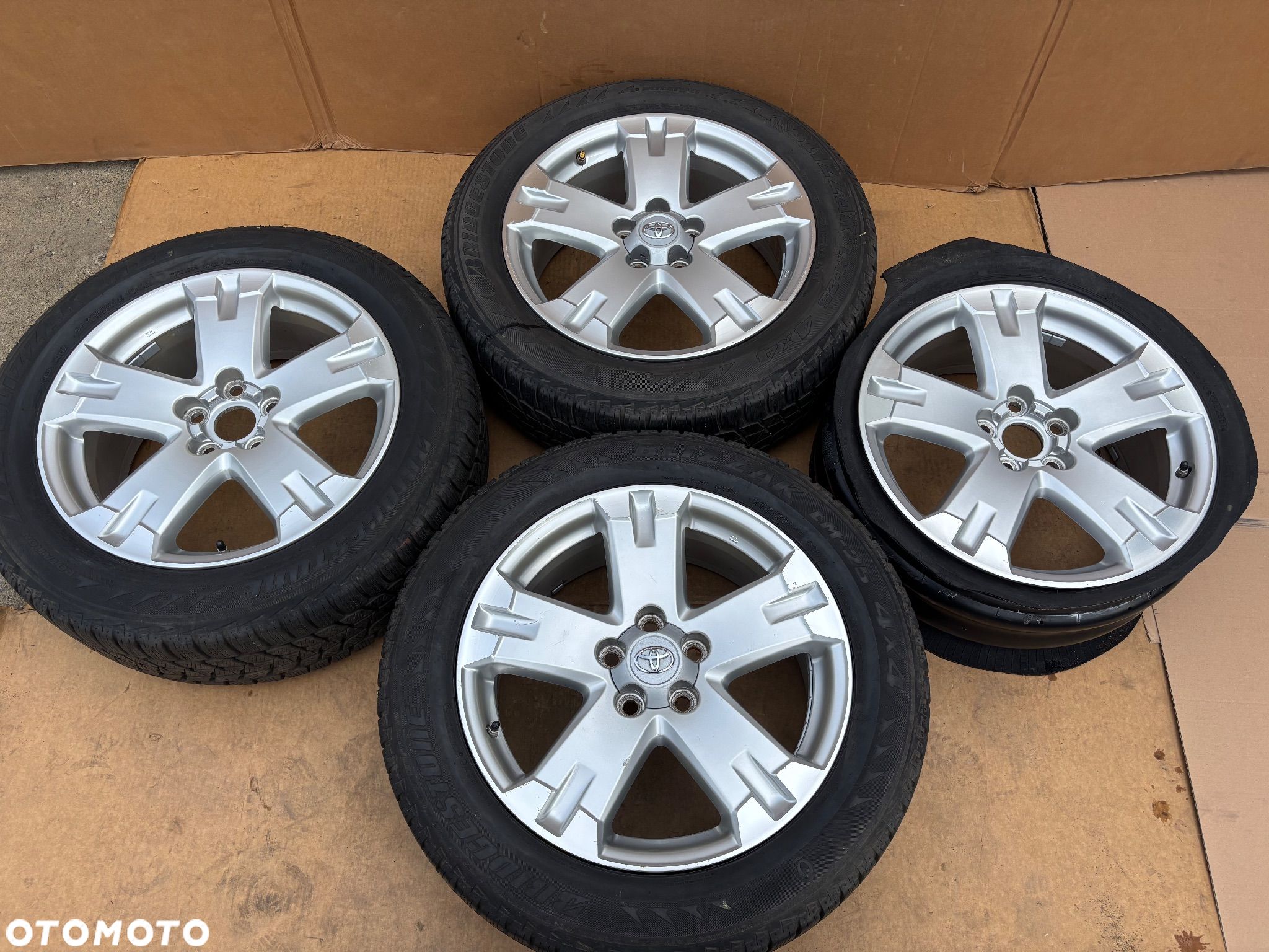 Toyota Rav4 Rav 4 Oryginalne Felgi Aluminiowe Pierścień BSR BSR-7  7,5 18 Et45 5x114,3 - 1