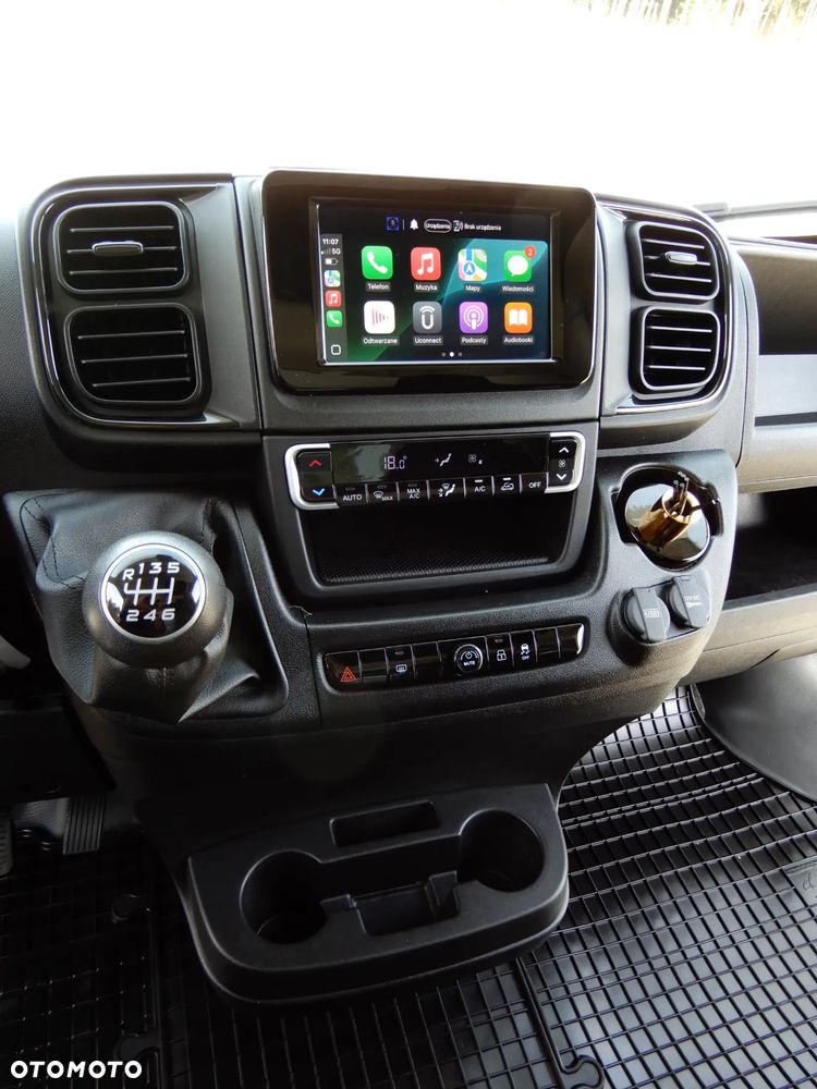 Fiat Ducato Serii 8 MAXI Wzmacniany 2.2 MultiJet3 H3-POWER 180 KM FIRANA 4.91 CM 10 E.Palet Tempomat Android Auto Carplay GWARANCJA FABRYCZNA Stan Auta JAK NOWY OKAZJA - 37