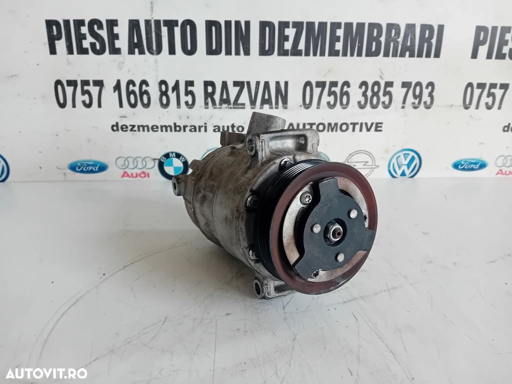 Compresor Clima AC Vw Golf 6 VI Touran Caddy Seat Skoda Octavia Leon 1.6 Tdi Euro 5 Motor CAY - 1