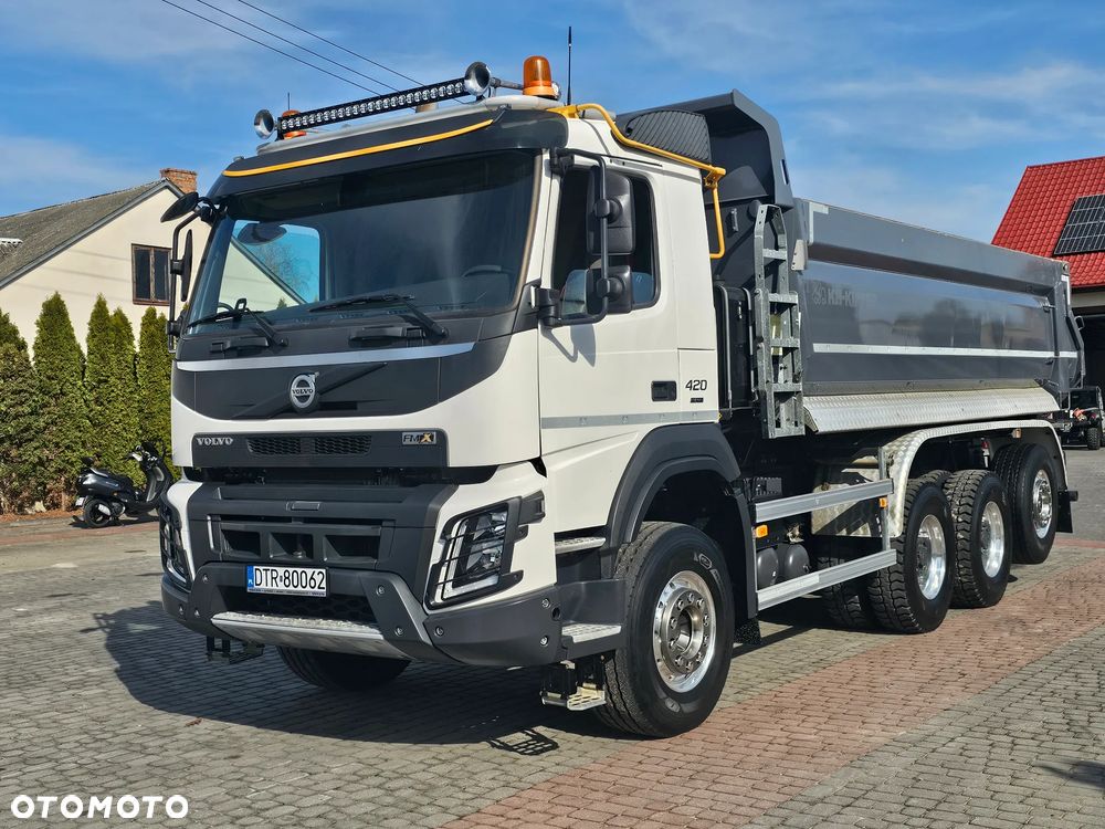 Volvo FMX 420 WYWROTKA 8X4 KH-KIPPER OŚ PODN.I SKRĘTNA! - 2