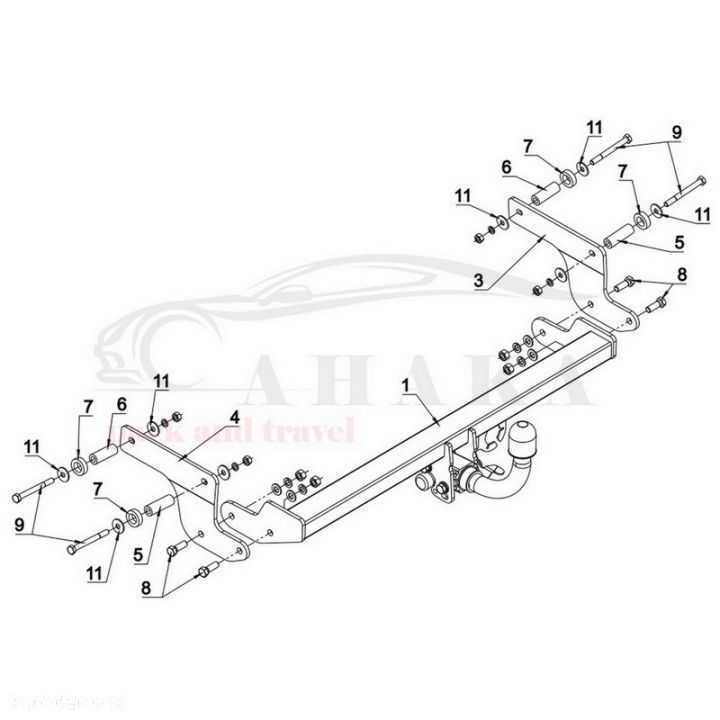 Hak Holowniczy Automat Do Renault Clio Iv Hatchback 2012-2016 - 3