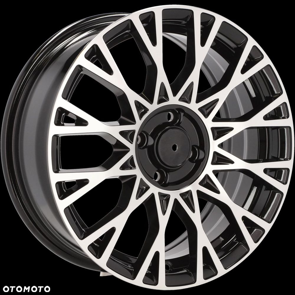 4x Felgi 16 m.in. do FIAT 500 500C ABARTH 595 Bravo Panda Doblo 223 Multipla Stilo - Y1283 (YF0447) - 2