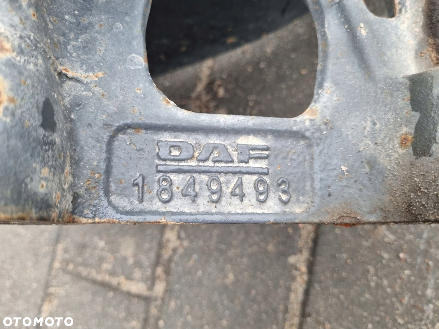 WSPORNIK MOCOWANIE WIESZAK BELKI ZDERZAKA RESORA PRAWY DAF CF EURO 6 - 4