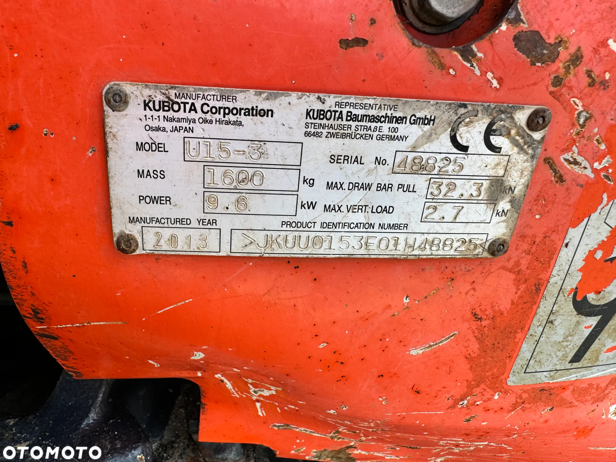 Kubota U15-3 - 5
