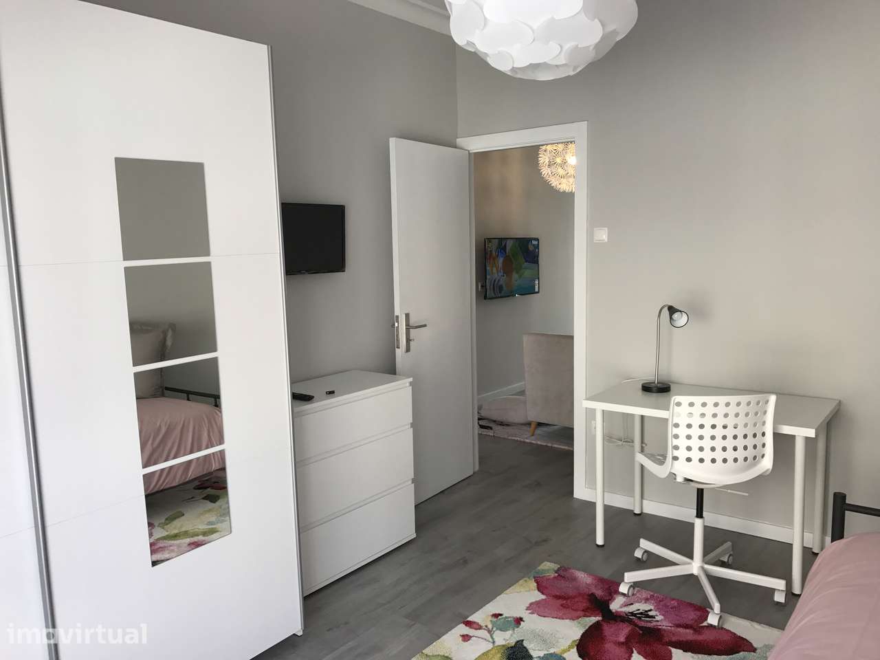 Quarto individual mobilado em Paranhos, Porto - Grande imagem: 4/11