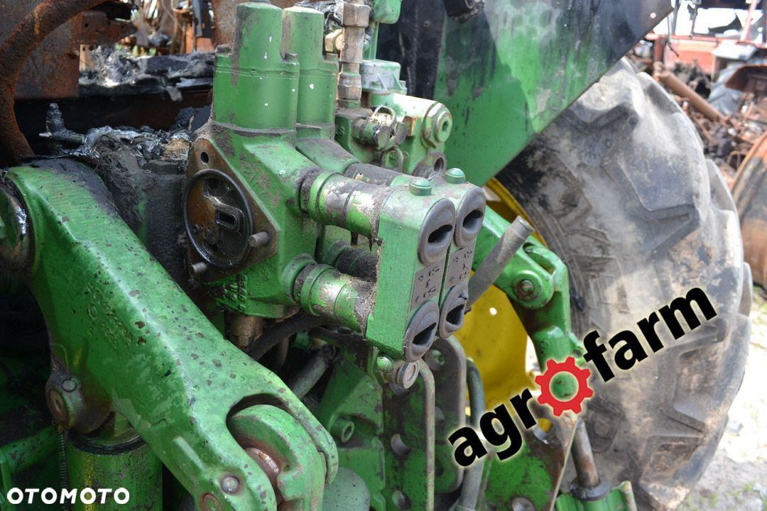 John Deere części 6200 SE 6100 silnik skrzynia zwolnica wał głowica zwrotnica zwolnica dyferencjał - 4