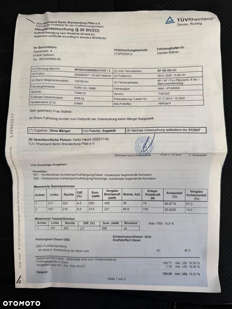 Ford S-Max 2.0 TDCi DPF Titanium X - 36