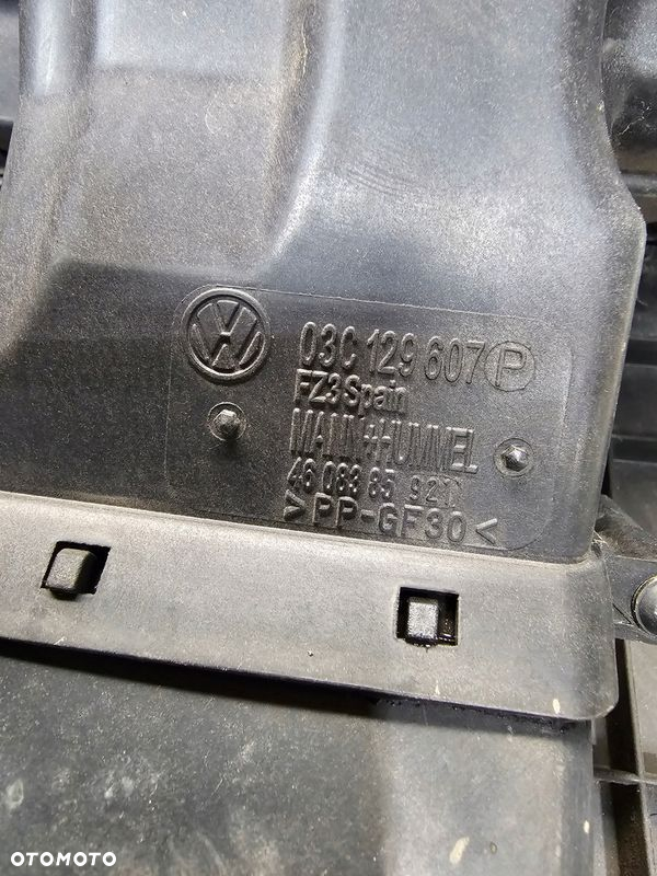 OBUDOWA FILTRA POKRYWA AUDI A3 8P 1.6 MPI 03C129607P - 9