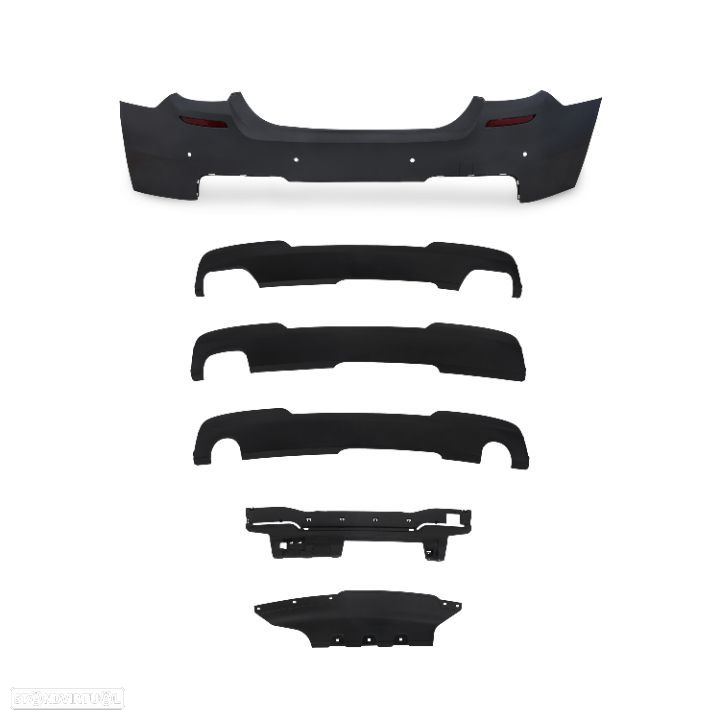 Kit completo BMW F10 2010-2013 pack M Para-choques Frontal+ traseiro + embaladeiras em plastico - 2