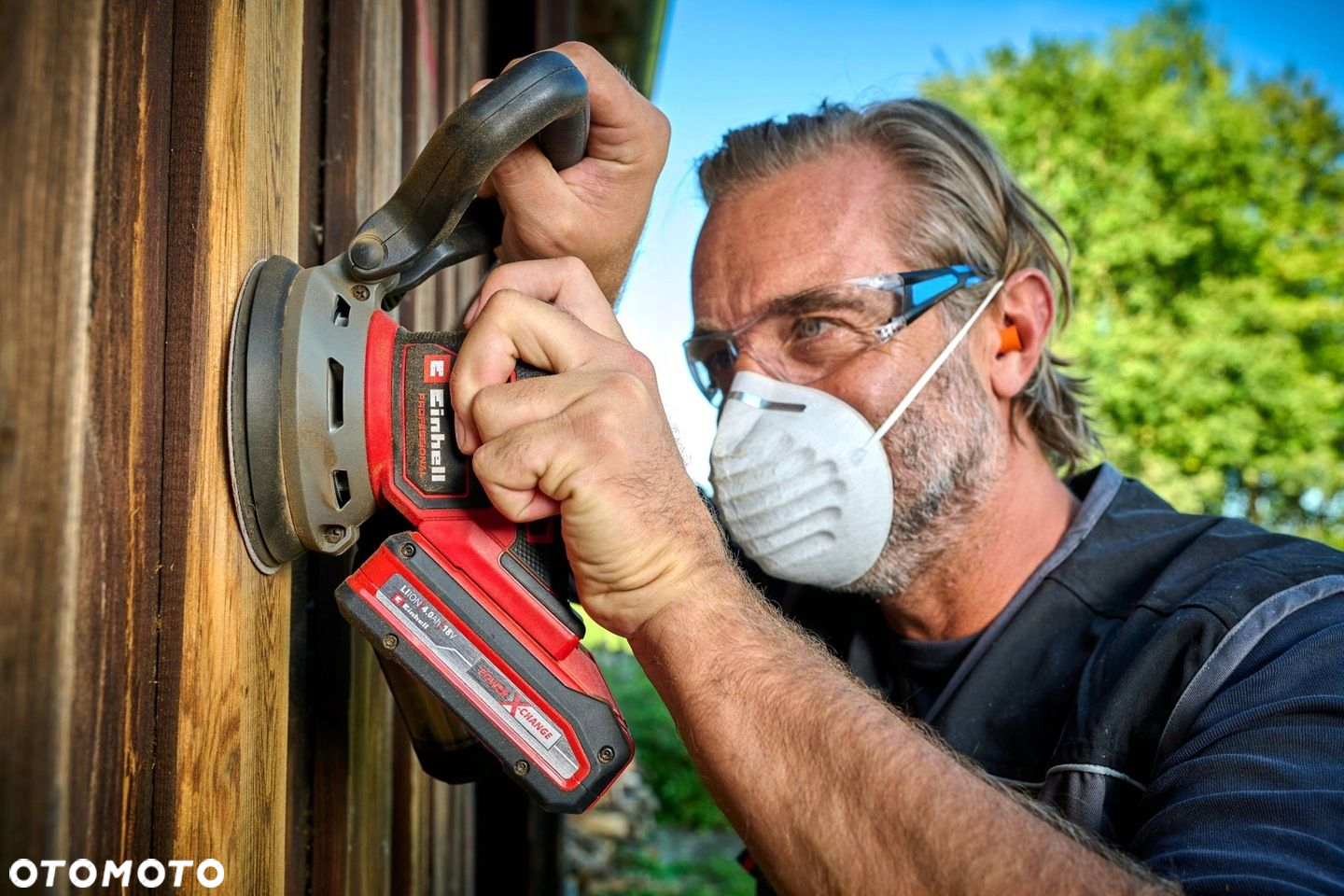 EINHELL AKUMULATOROWA SZLIFIERKA MIMOŚRODOWA TP-RS 18/32 Li BL Solo 18V - 10