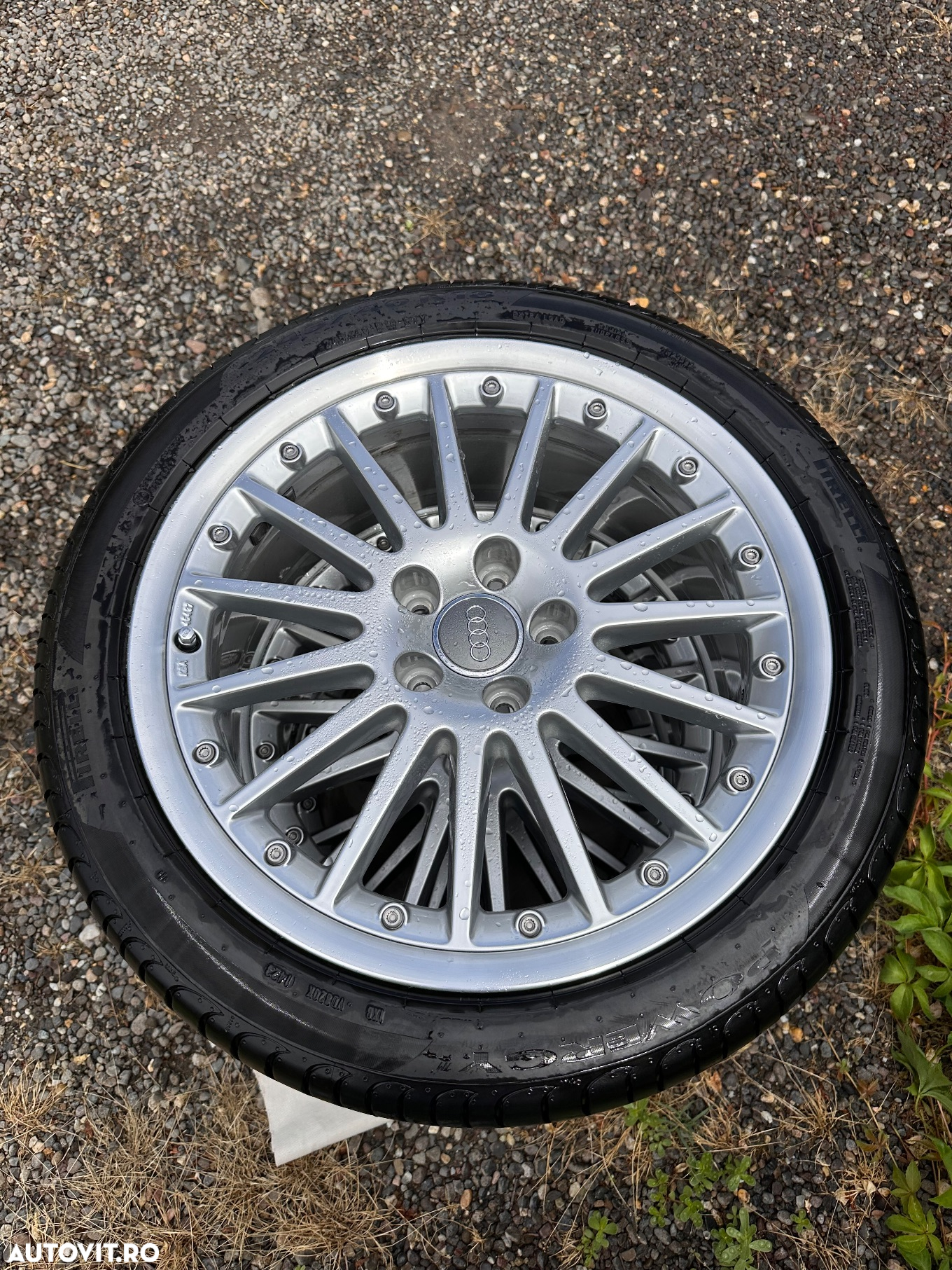 Jante R18 5X112 ET40 Audi BBS Speedline anvelope de vară Pirelli 245/40/18 97Y XL - 2