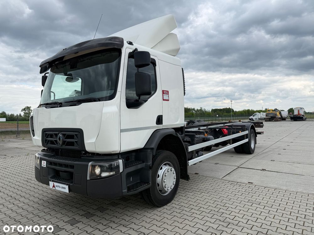 Renault D 380 / POD KONTENERY / WINDA / DO ZABUDOWY / PRZÓD TYŁ PODUSZKA / SYPIALNA / SPROWADZONY / STAN BDB / / / - 32