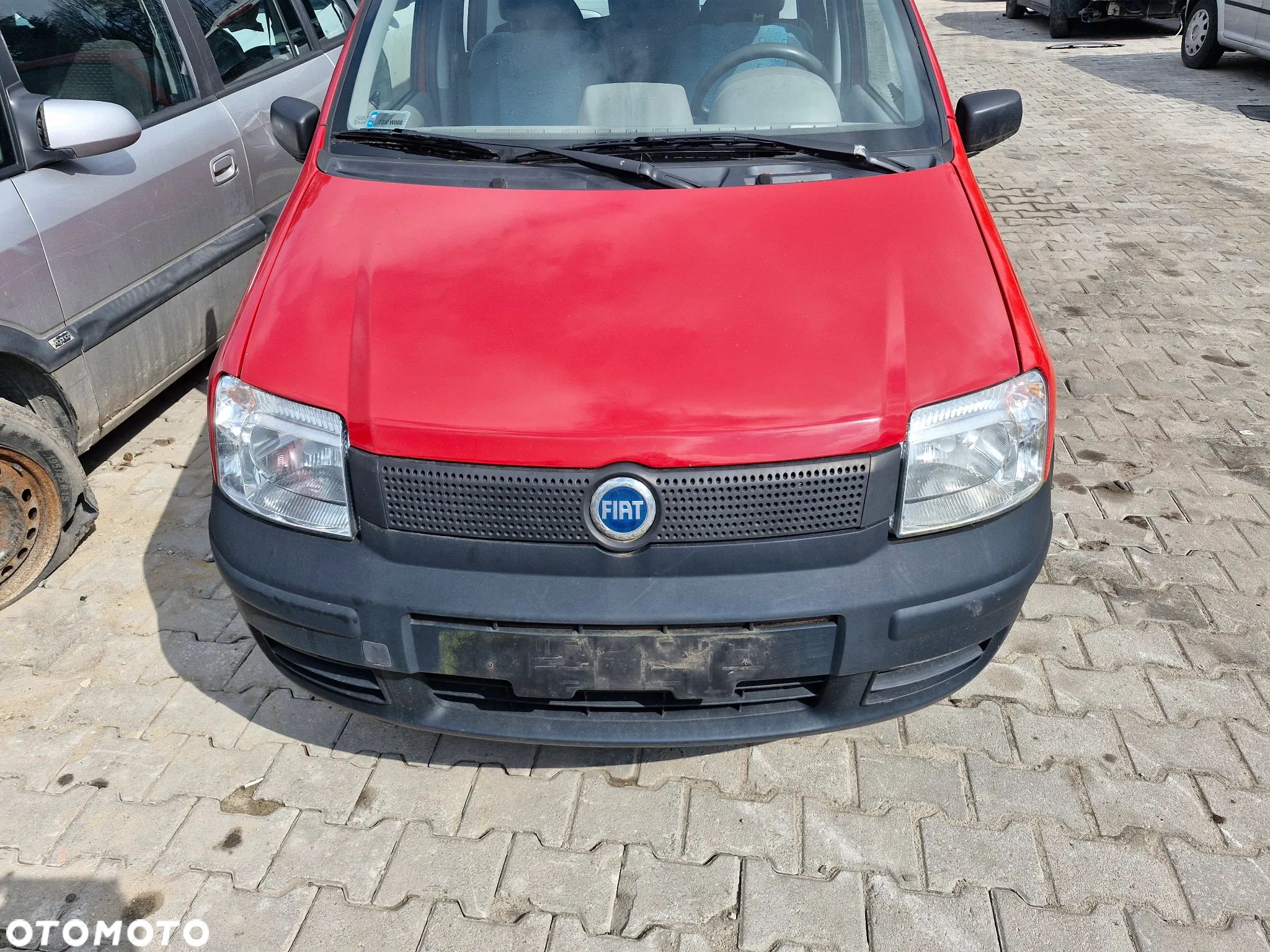 Fiat Panda 2 1.1 maska zderzak drzwi szyby silnik 1.1 skrzynia błotnik kod lak 199A - 1