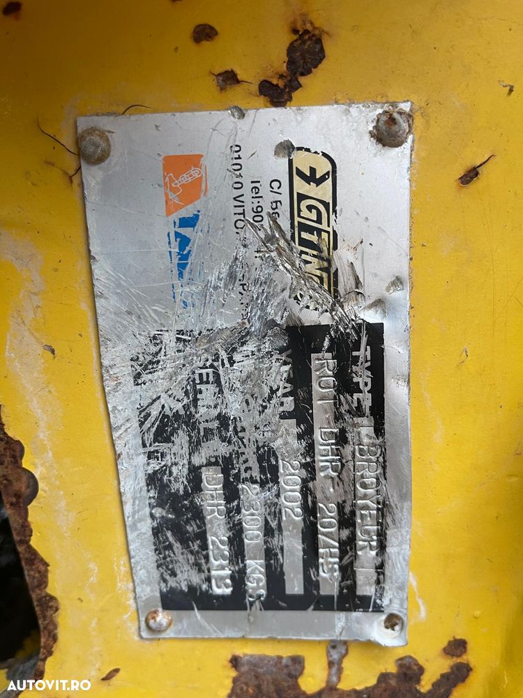 Pulverizator Foarfeca Beton Armat TABE DMT26 pentru excavatoare de 25-32 Tone - 14